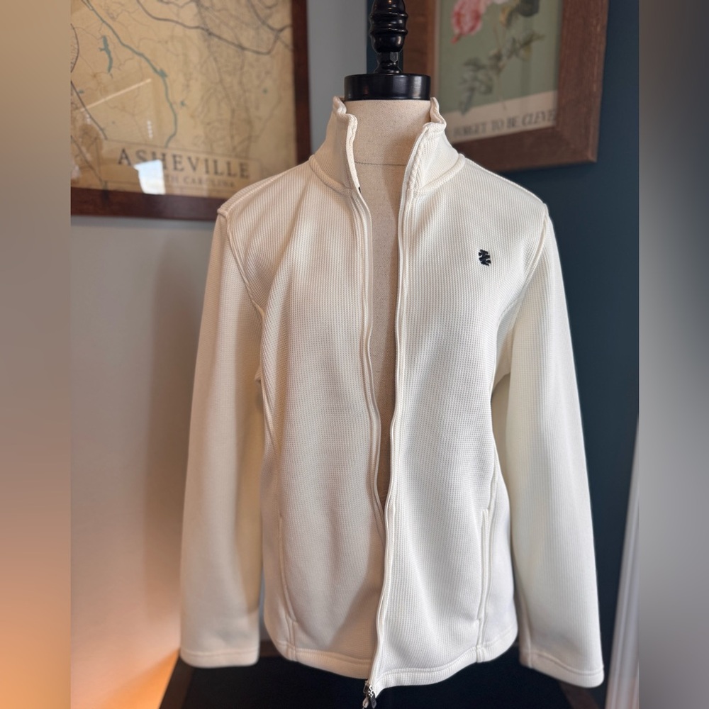 Izod Women's Cream Utility Jacket